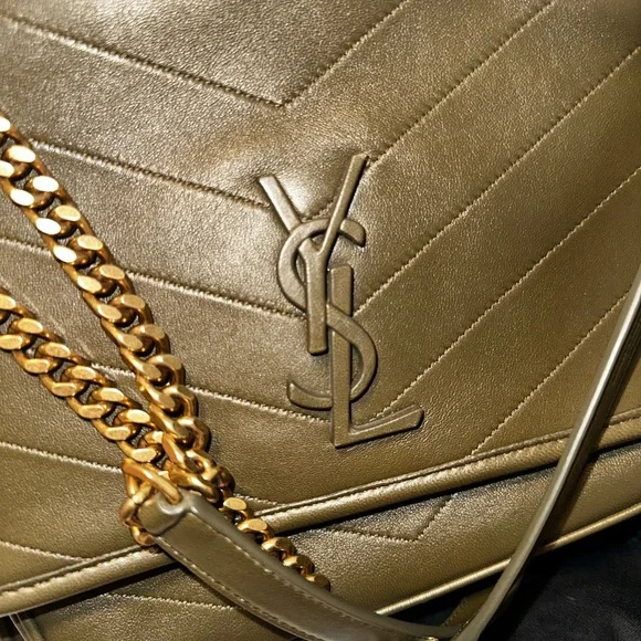 Saint Laurent Nikki green/gold - Picture 4 of 10